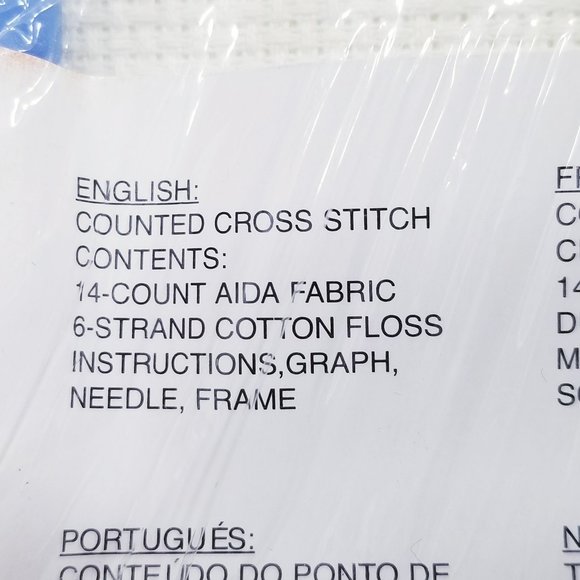 Janlynn Bear Collection Counted X-Stitch Kit - New - Picture 6 of 6